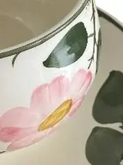 Vorschaubild 2 von Suppentasse mit Untertasse Blumenmuster 300ml