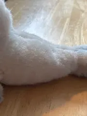 Vorschaubild 4 von Fisch Kuscheltier Klassisch Weiß 18 cm Knopf im Ohr Made in Germany