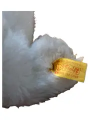 Vorschaubild 2 von Fisch Kuscheltier Klassisch Weiß 18 cm Knopf im Ohr Made in Germany