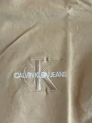 Vorschaubild 3 von Herren T-Shirt Beige S Logo Print Baumwolle Casual