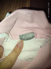 Vorschaubild 6 von Baby Stoffhose Mädchen Gr. 50 Rosa Gesteppt Baumwolle