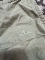 Vorschaubild 5 von Sommerkleid Mädchen Gr. 152 Oliv Midikleid Baumwolle Leinen Freizeit