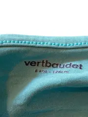 Vorschaubild 4 von Langarmshirt Mädchen Gr. 128 Türkis Katzen-Motiv Baumwolle