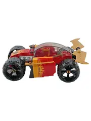 Vorschaubild 2 von Ninjago Kais Ninja Flitzer Rennwagen Fahrzeug rot gold mit Figur