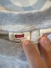 Vorschaubild 5 von Damen T-Shirt Grau Meliert Gr. 36/S Baumwolle Casual