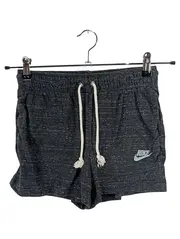 Vorschaubild 2 von Damen Sport Shorts Gr. XS Grau Meliert Baumwolle Kurze Hose