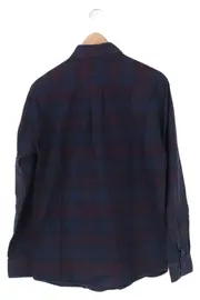 Vorschaubild 2 von Herren Freizeithemd Kariert Mehrfarbig Gr. 44/S Casual Langarm