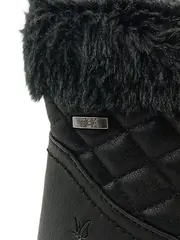 Vorschaubild 3 von Damen Schneestiefel Schwarz Gr. 39 TEX Wasserdicht Fellbesatz NEU