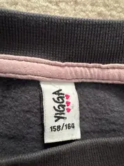 Vorschaubild 4 von Mädchen Pullover Sweatshirt Grau Gr. 158 Einhorn Wendepailletten