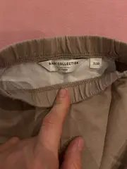 Vorschaubild 2 von Baby Jogginghose Gr. 74/80 Beige Baumwolle Unisex