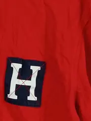 Vorschaubild 3 von Poloshirt Herren Rot XL Logo Print Stickerei Baumwolle