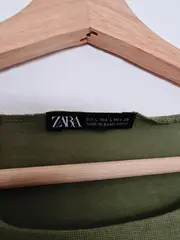 Vorschaubild 5 von Damen Crop Top T-Shirt Gr. 40/L Grün Casual