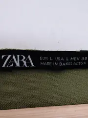 Vorschaubild 6 von Damen Crop Top T-Shirt Gr. 40/L Grün Casual