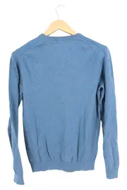 Vorschaubild 1 von Herren Pullover V-Ausschnitt Blau Gr. 46/S Casual Klassisch