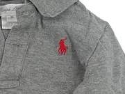 Vorschaubild 3 von Baby Body Langarm Grau Polo 9 Monate 74 Strampler