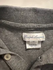 Vorschaubild 2 von Baby Body Langarm Grau Polo 9 Monate 74 Strampler