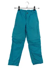 Vorschaubild 1 von Kinder Outdoorhose Zip-Off Wanderhose Türkis Gr. 122, 128