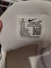 Vorschaubild 2 von Wearallday Herren Sportschuhe Sneaker Weiß Schwarz Gr. 46