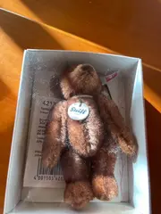 Vorschaubild 2 von Club Teddybär 2015 Edition Braun Mohair Sammlerstück 10cm