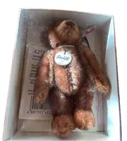 Vorschaubild 1 von Club Teddybär 2015 Edition Braun Mohair Sammlerstück 10cm