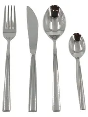 Vorschaubild 1 von Besteck Set Piemont 4-teilig Edelstahl Silber Modern