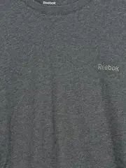 Vorschaubild 3 von Herren Sport T-Shirt Grau Gr. L Baumwolle Kurzarm