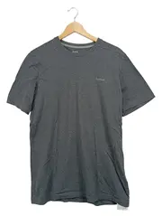 Vorschaubild 1 von Herren Sport T-Shirt Grau Gr. L Baumwolle Kurzarm