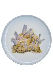 Vorschaubild 1 von Wandteller Celestin Edelsteine Porzellan Blau Elegant