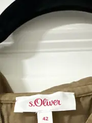 Vorschaubild 4 von Damen Kapuzenpullover Gr. 42/XL Braun Casual Lyocell