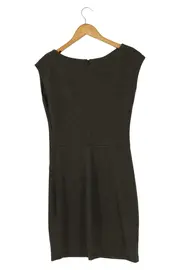 Vorschaubild 2 von Businesskleid Damen Gr. 38/M Grau Elegant Klassisch Büro Kleid