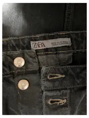 Vorschaubild 2 von Damen Jeansrock Schwarz XS Destroyed-Effekt Minirock Casual