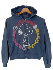 Vorschaubild 1 von Kinder Leichte Jacke Hoodie Blau Snoopy Gr. 152 Kapuze