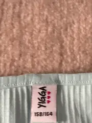 Vorschaubild 4 von Mädchen Sommerkleid Freizeitkleid Türkis Rippstrick Rüschen Gr. 158