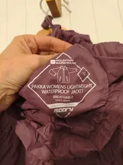 Vorschaubild 6 von Damen Regenjacke Gr. 38/M Lila Outdoor