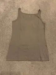 Vorschaubild 2 von Sports Damen Top Tanktop Gr. L/42 Beige Baumwolle Basic