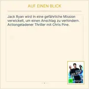 Vorschaubild 2 von Jack Ryan: Shadow Recruit DVD Actionfilm Chris Pine Kevin Costner