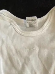 Vorschaubild 9 von Baby Body Kurzarm Gr. 68 Weiß Baumwolle