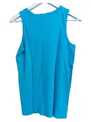 Vorschaubild 2 von Kinder Top Gr. 158/164 Türkis Schriftzug Baumwolle Freizeit Casual