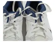 Vorschaubild 6 von Herren Sneaker Low Weiß Blau Größe 42.5 Leder Sportschuh