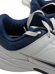 Vorschaubild 3 von Herren Sneaker Low Weiß Blau Größe 42.5 Leder Sportschuh