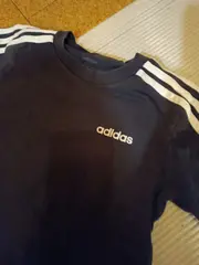 Vorschaubild 2 von T-Shirt Kinder Gr. S/128 Schwarz 3 Streifen Sportshirt