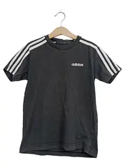 Vorschaubild 1 von T-Shirt Kinder Gr. S/128 Schwarz 3 Streifen Sportshirt