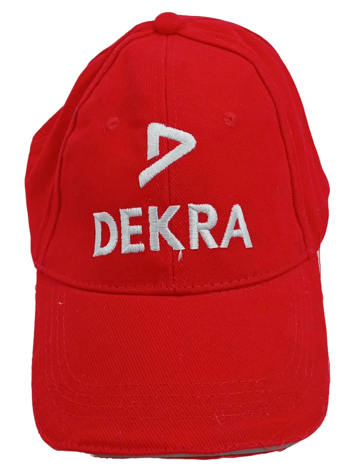DEKRA Cap Kappe Rot Sportlich uni Basecap Herren Damen Mütze