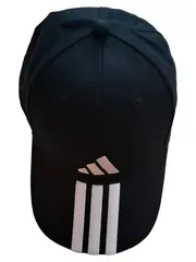 Vorschaubild 3 von Cap Basecap 3-Streifen Schwarz Weiß One Size Unisex Snapback