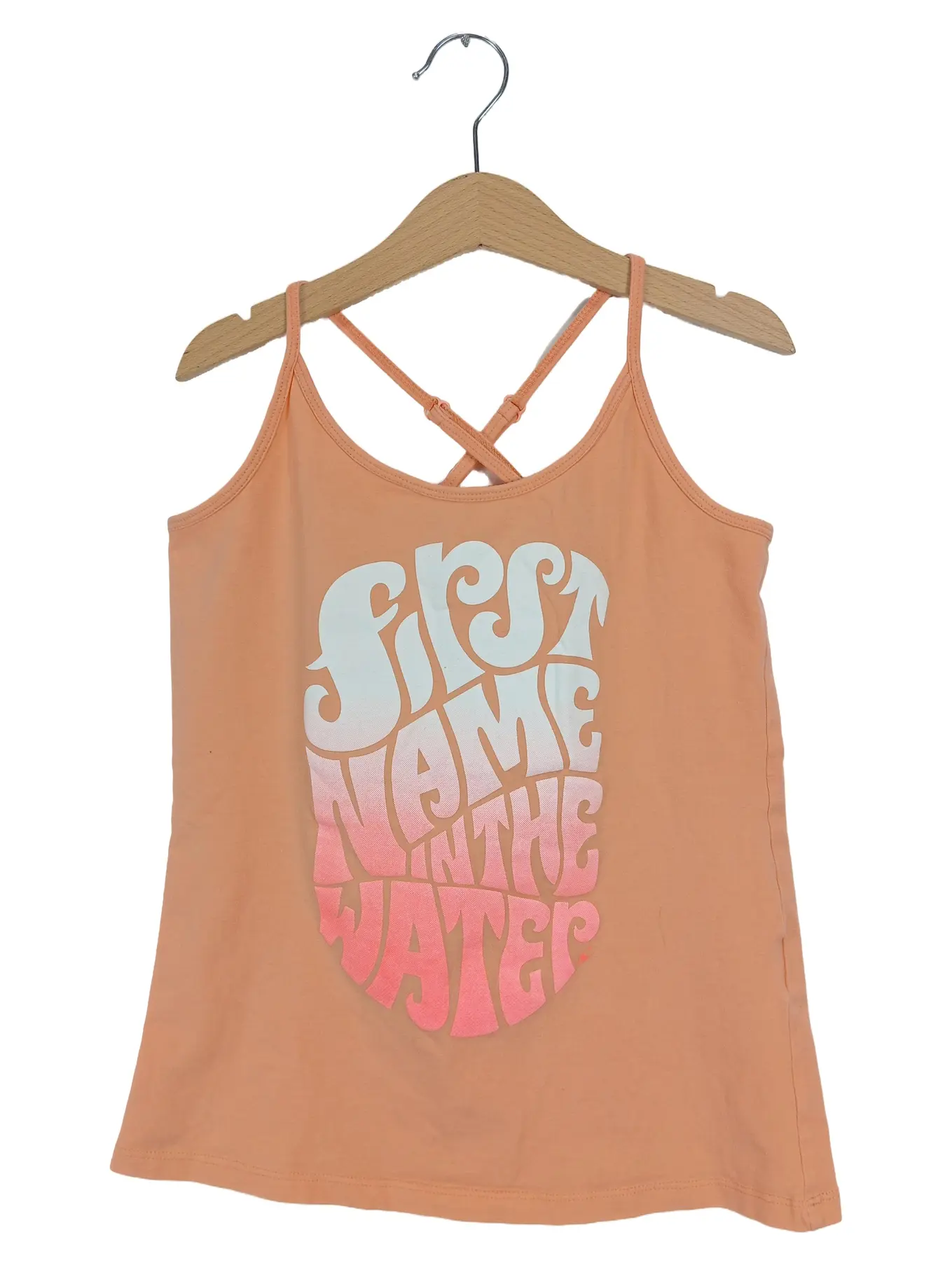 O'NEILL Kinder Top Tanktop Mädchen Gr. 164 Orange Casual Schriftzug