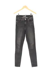 Vorschaubild 1 von LEVIS Damen Jeans Slim Fit W26/34/XS Schwarz Casual Stretch Denim Hose