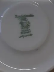 Vorschaubild 2 von Apart Untertasse Porzellan Weiß 11cm Klassisch Strukturmuster