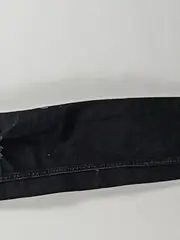 Vorschaubild 7 von Damen Jeans Skinny Fit W24 L28 Schwarz Destroyed Low-Rise Crop