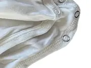 Vorschaubild 3 von Baby Body Gr. 80 Weiß Baumwolle Tiermotiv Kurzarm