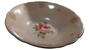 Vorschaubild 1 von Porzellan Dekoschale Rosen Florales Muster Beige 23cm
